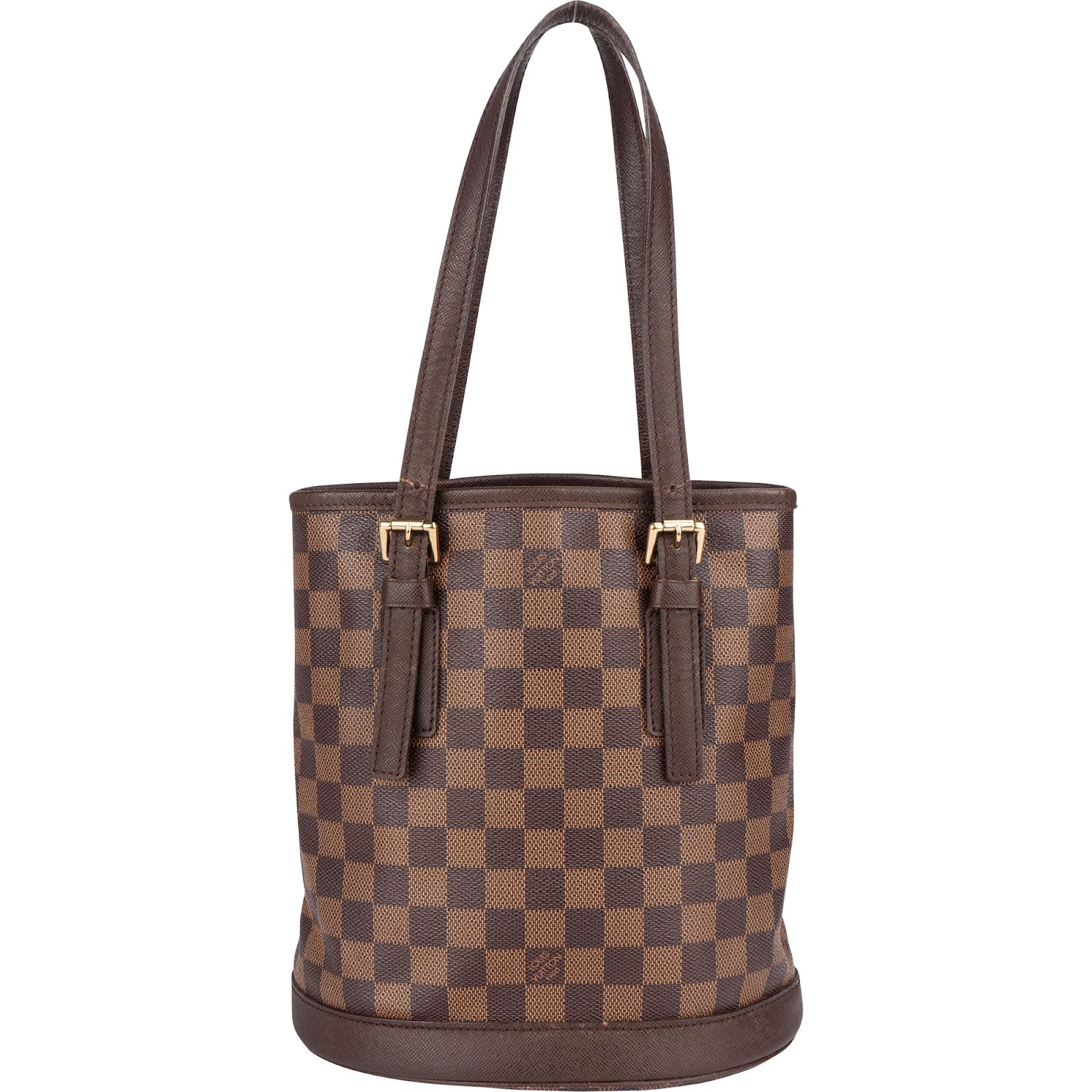 Louis Vuitton Monogram Damier Ebene Bucket PM Shoulder Bag
