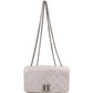Chanel Aged Quilted Calfskin Coco Boy Single Flap Crossbody Bag