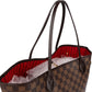 Louis Vuitton Monogram Damier Ebene Canvas Neverfull MM Shoulder Bag