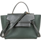 Celine Dark Green Leather Belt Handbag