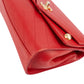 Chanel Envelope Double Flap aus Chevron-Leder – Ansicht 8