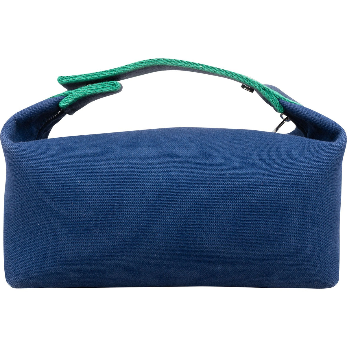 Hermès Blue Canvas Bride-a-Brac Case Toiletry Bag