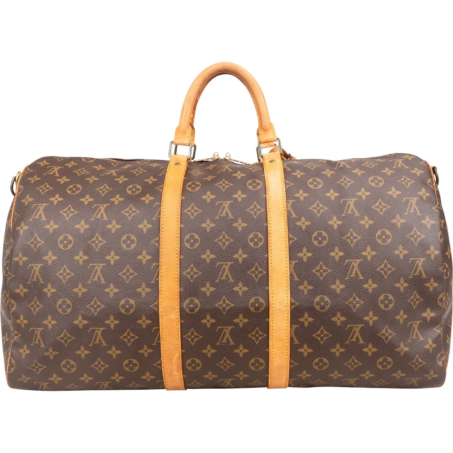 Louis Vuitton Monogram Canvas Keepall 55 Bandoulière Travel Bag