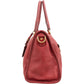 Prada Red Vitello Daino Leather Satchel City Handbag
