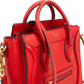 Céline Drummed Calfskin Luggage Nano Handbag