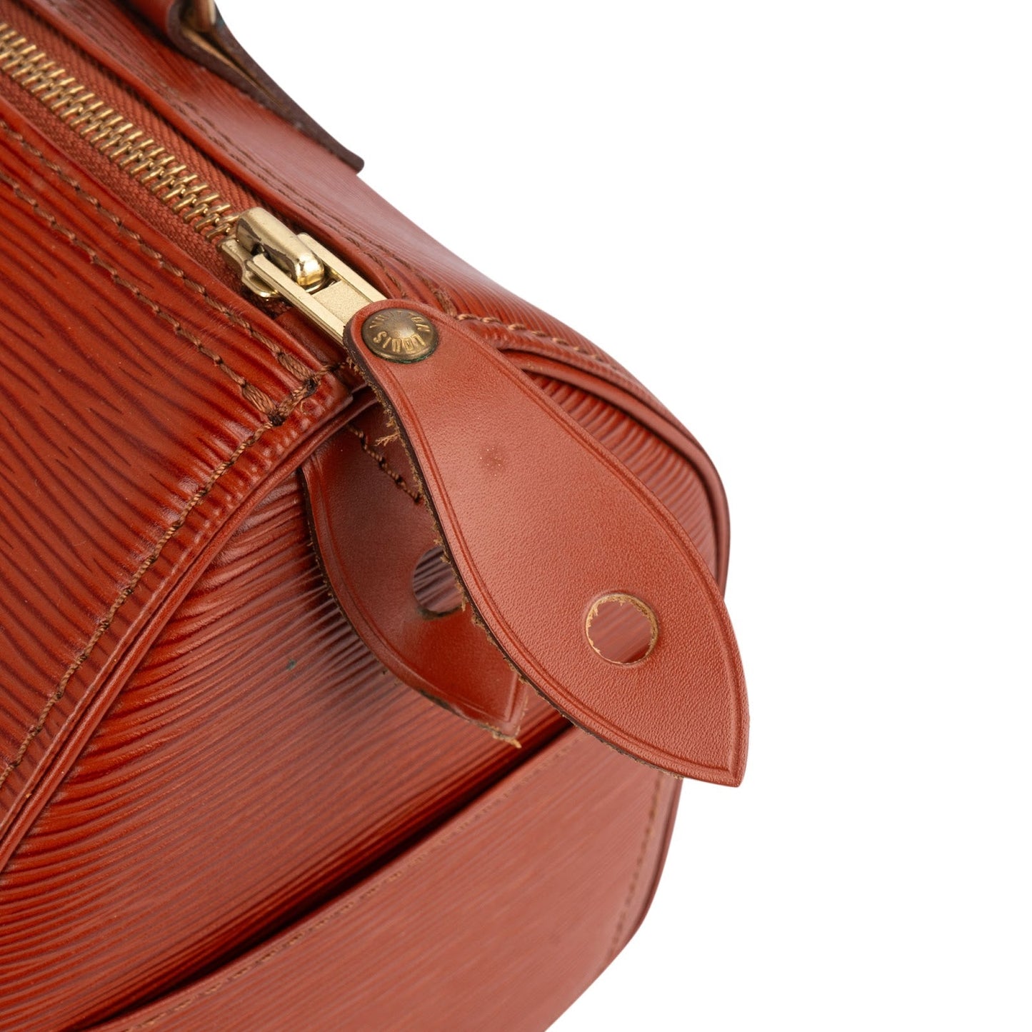 Louis Vuitton Cognac Epi Leather Speedy 30 Handbag