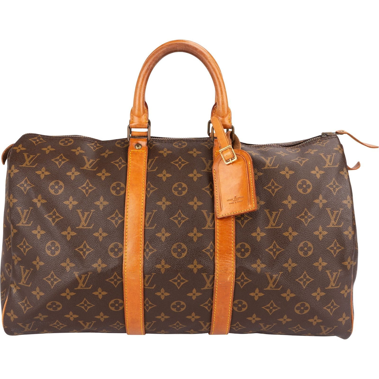 Louis Vuitton Monogram Canvas Keepall 45 Travel Bag