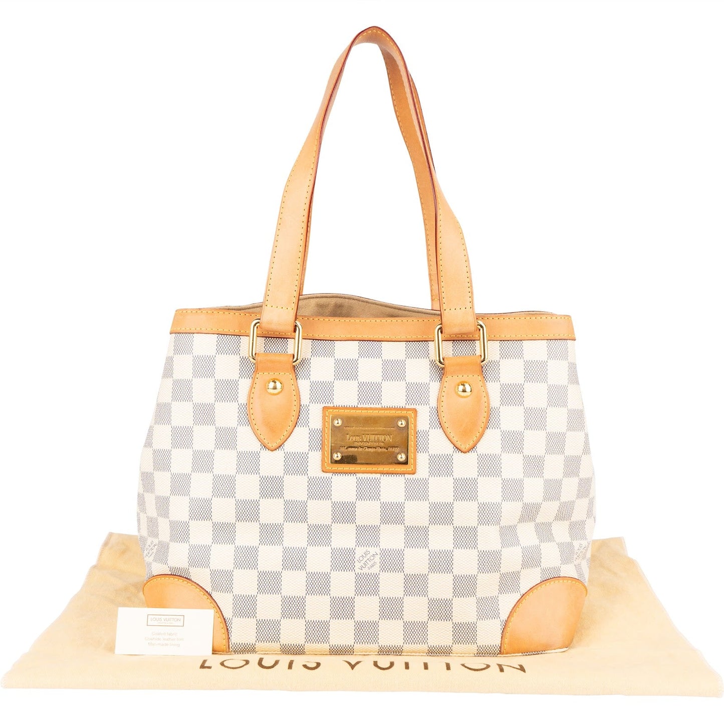 Louis Vuitton Monogram Damier Azur Hamstead PM Shoulder Bag