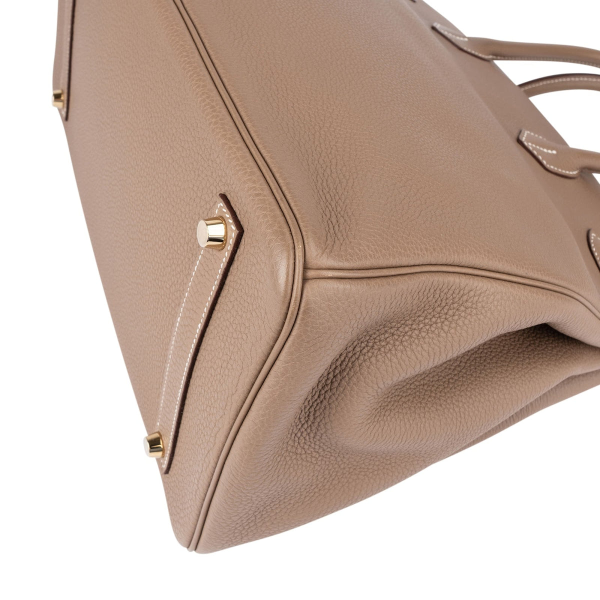 Hermès Taupe Togo Leather Birkin 35 Handbag (2023)