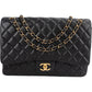 Chanel Quilted Lambskin Maxi Double Flap Crossbody Bag