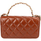 Chanel Quilted Lambskin Single Flap Wallet on Chain Crossbody Bag