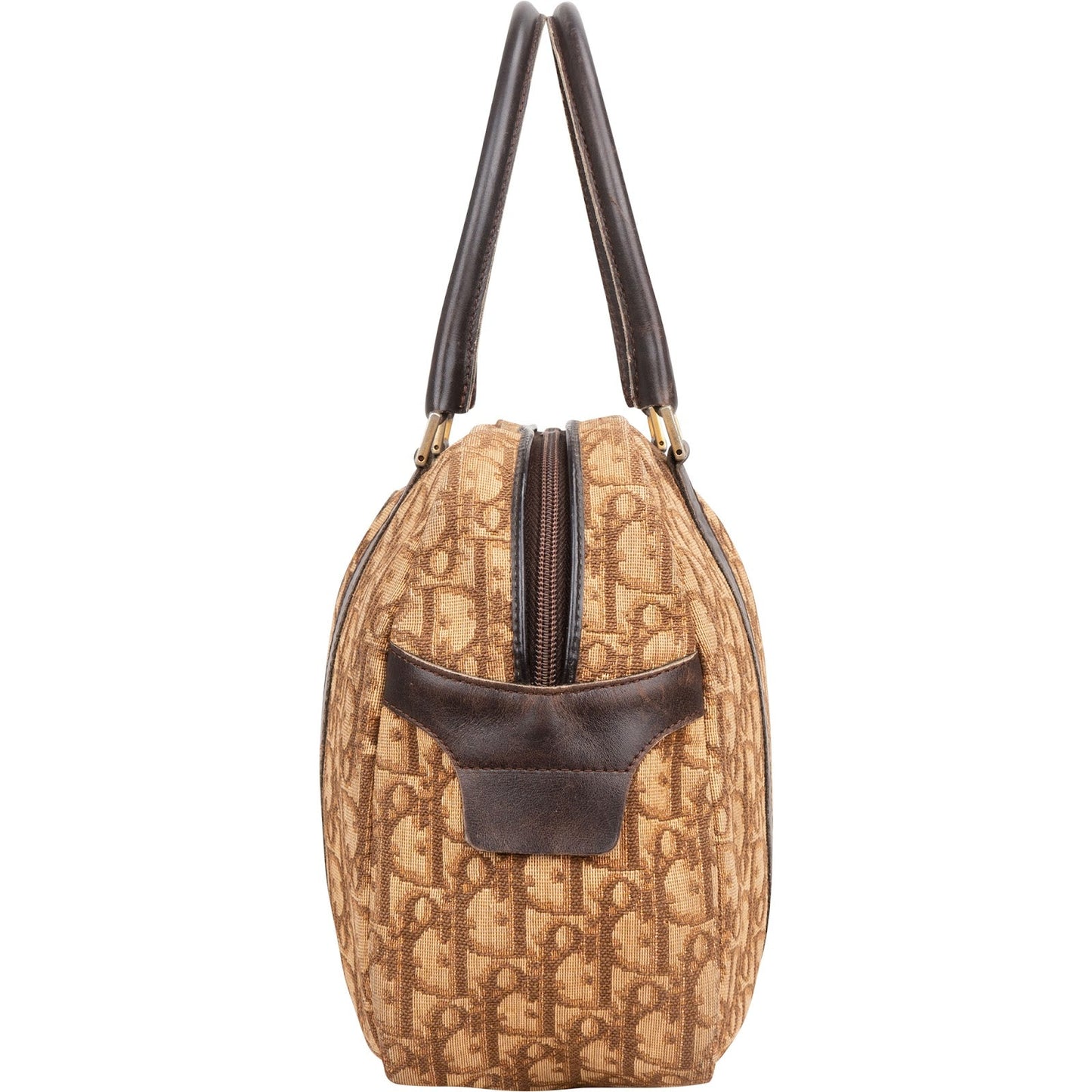 Christian Dior Trotter Monogram Boston Handbag