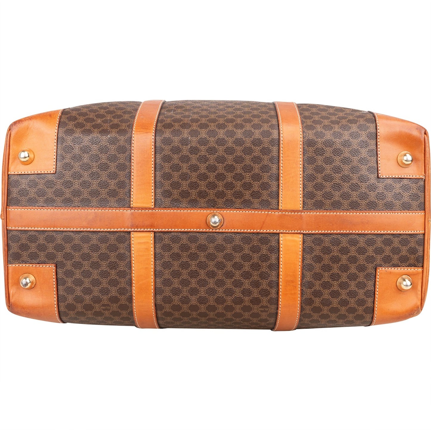 Celine Macadam Canvas Vintage Travel Bag
