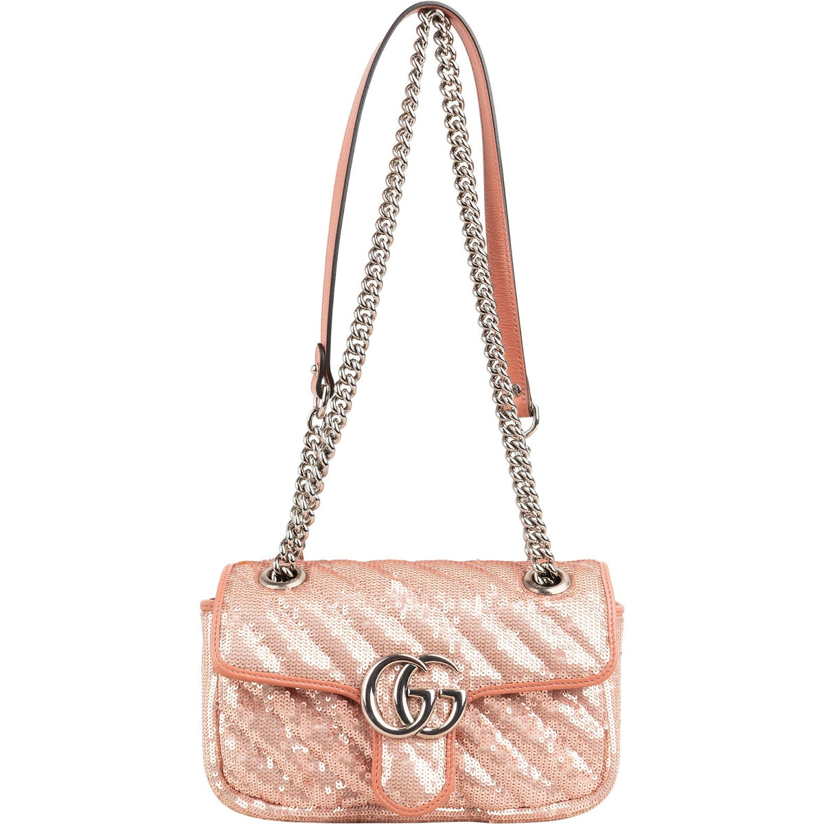 Gucci GG Marmont Small mit Pailletten – Ansicht 8