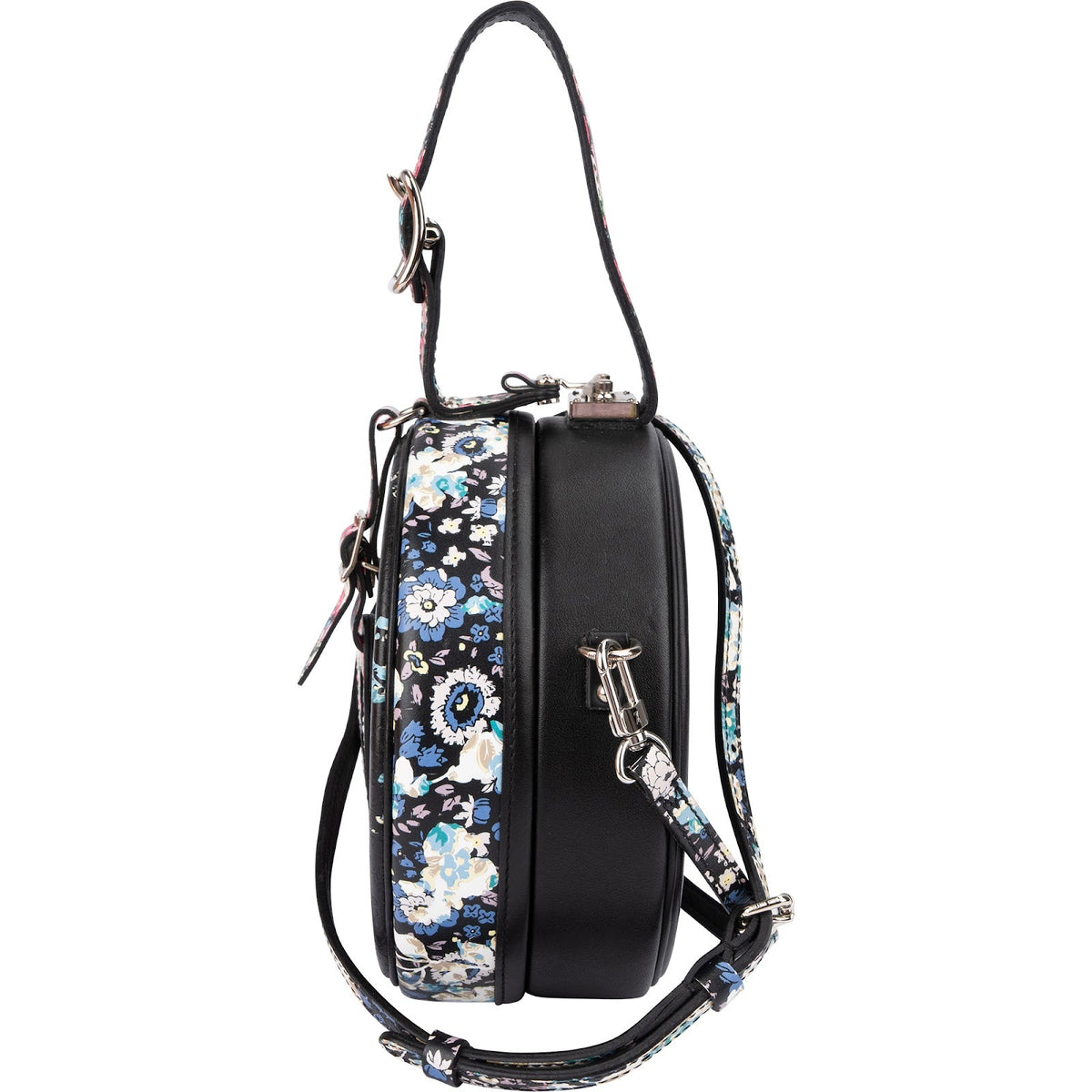 Louis Vuitton Floral Leather Print Petite Boite Chapeau Crossbody Bag