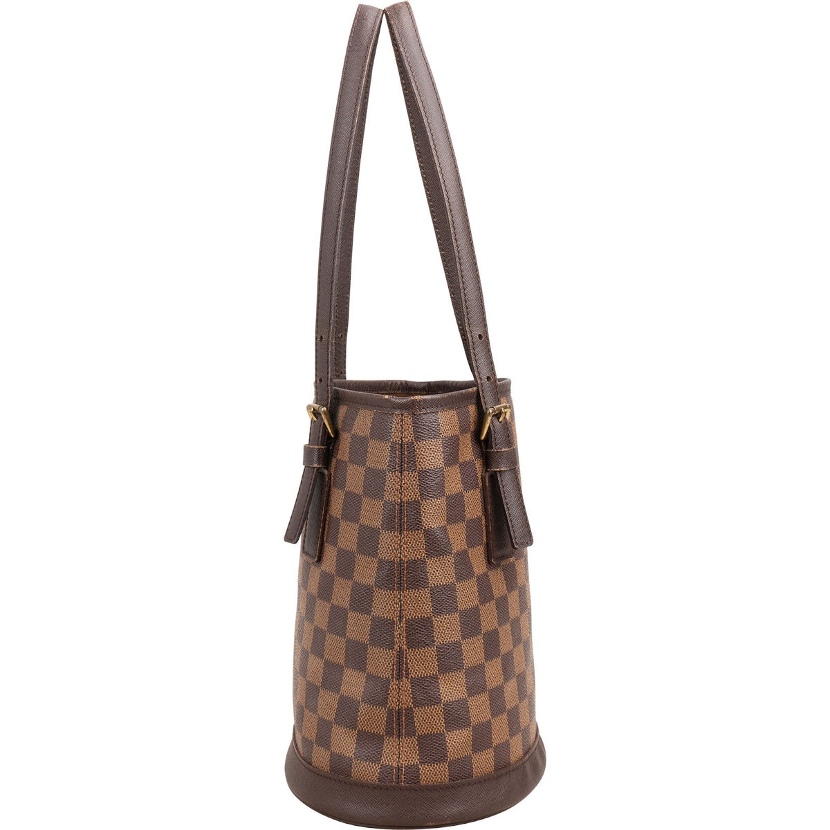 Louis Vuitton Monogram Damier Ebene Bucket PM Shoulder Bag