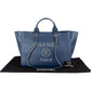 Chanel Bleu Caviar Leather Deauville Tote Shoulder Bag