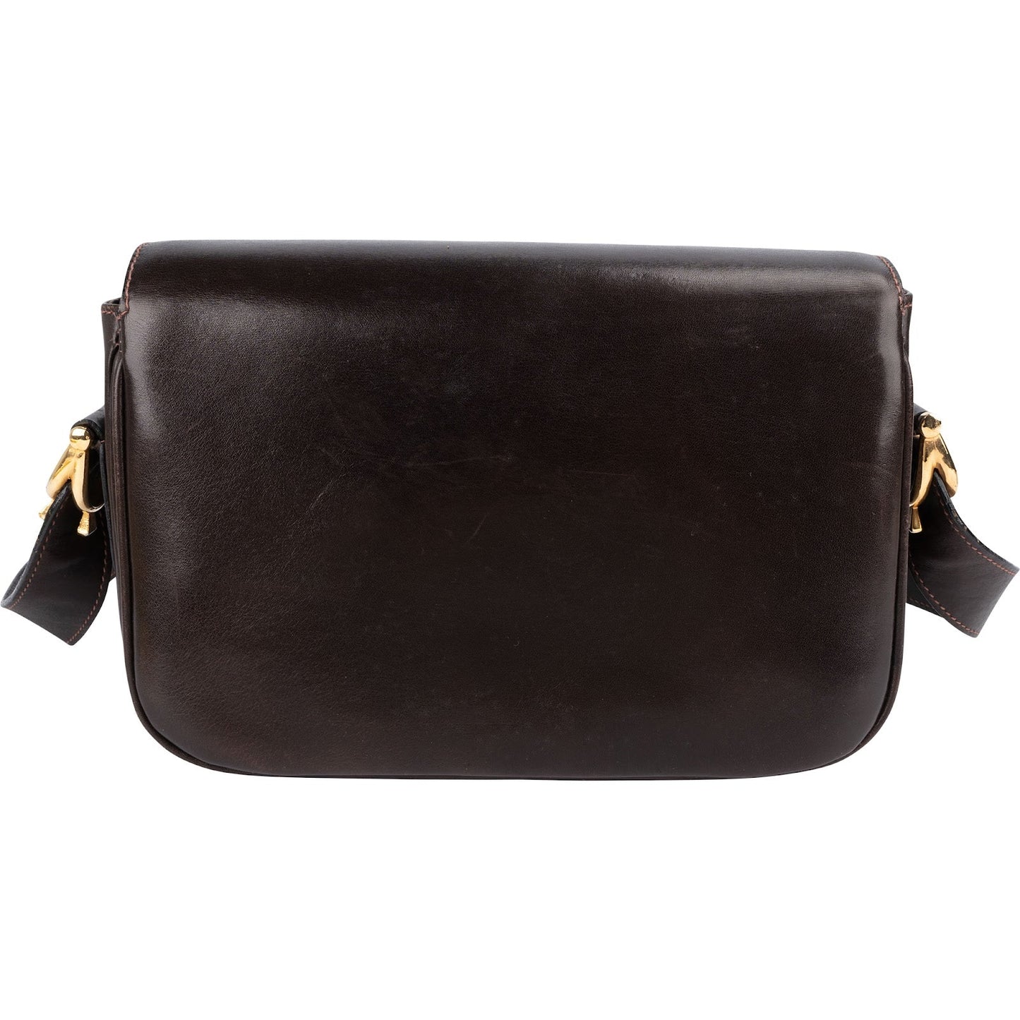 Celine Box Leather Horse Carriage Shoulder Bag