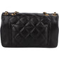Chanel Quilted Lambskin Diana New Collection Single Flap Crossbody Bag