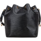 Louis Vuitton Noir Epi Leather Sac Noé Petit Shoulder Bag