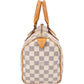 Louis Vuitton Speedy 25 aus Damier Azur Canvas – Ansicht 3