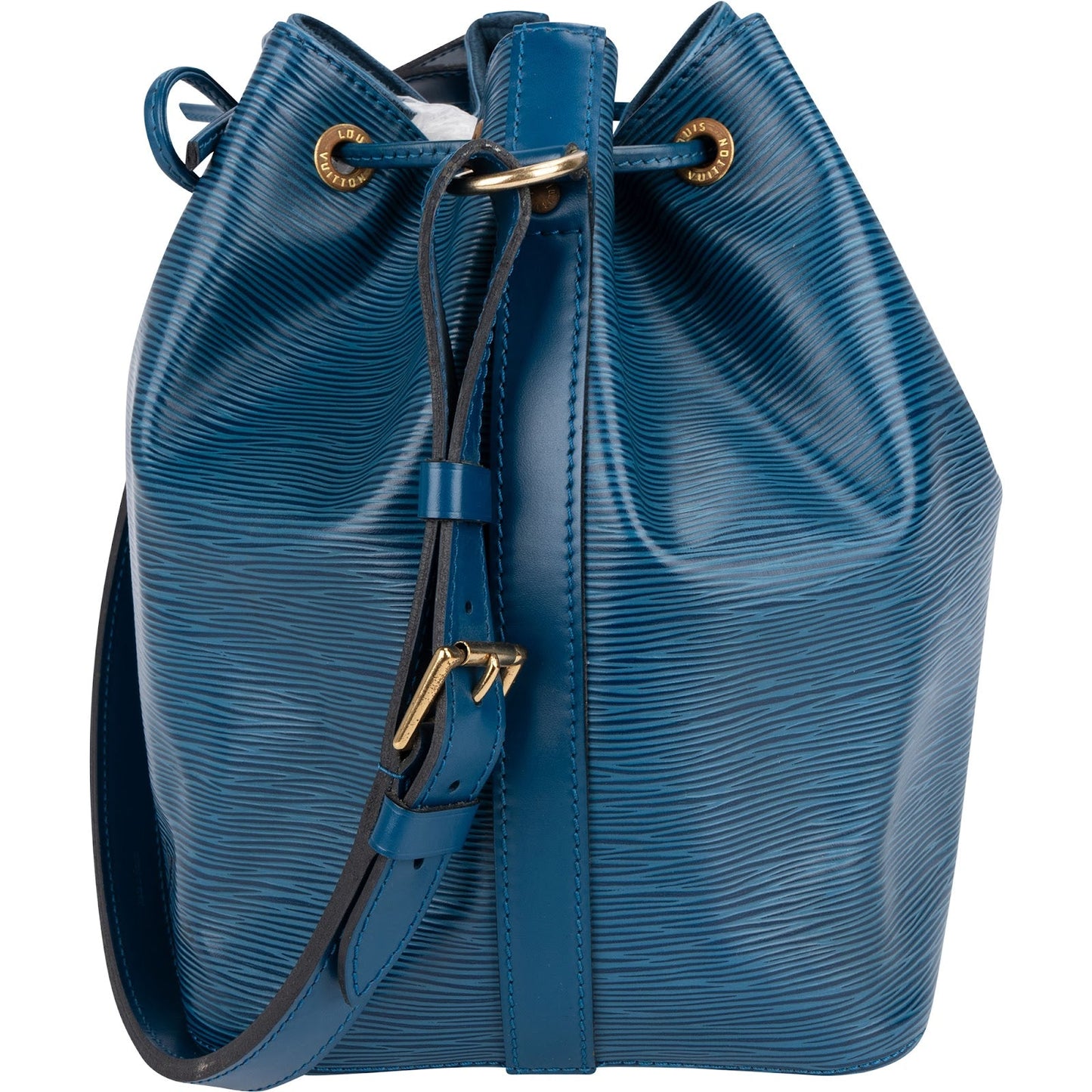 Louis Vuitton Blue Epi Leather Sac Noé Petit Shoulder Bag