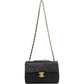 Chanel Quilted Lambskin 24K Gold Jumbo Single Flap Crossbody Bag
