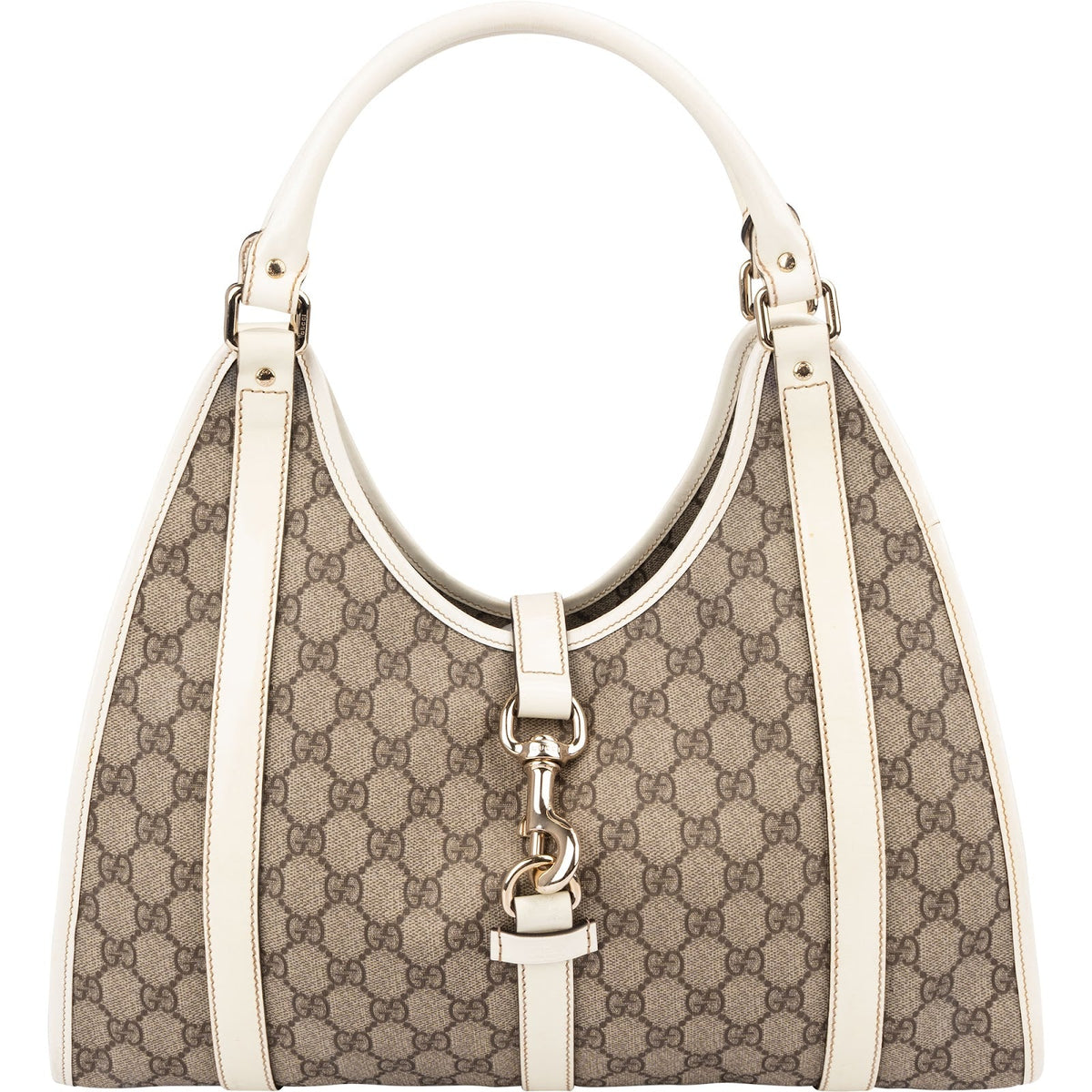 Gucci New Jackie aus GG Supreme Canvas – Vorderansicht