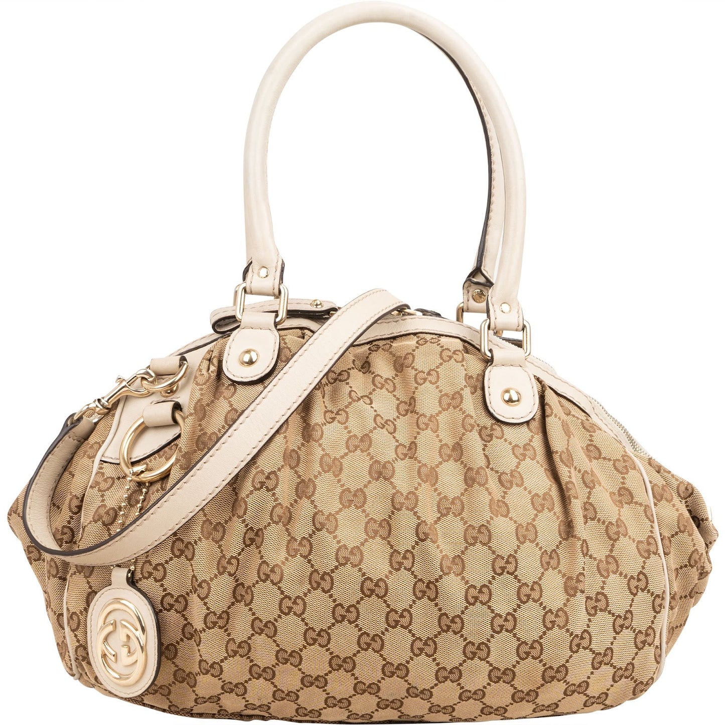 Gucci Monogram GG Canvas Sukey Handbag