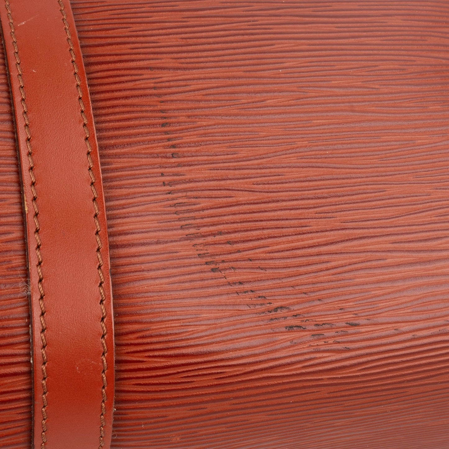 Louis Vuitton Kenyan Fawn Epi Leather Soufflot Handbag