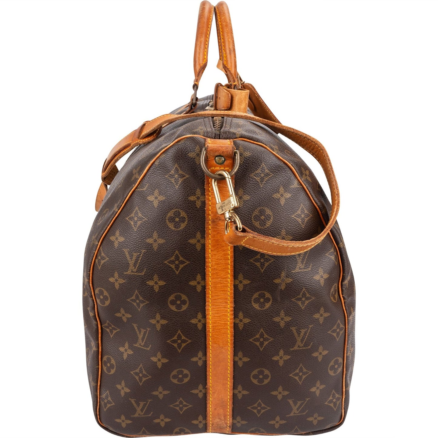 Louis Vuitton Monogram Canvas Keepall 60 Bandoulière Travel Bag