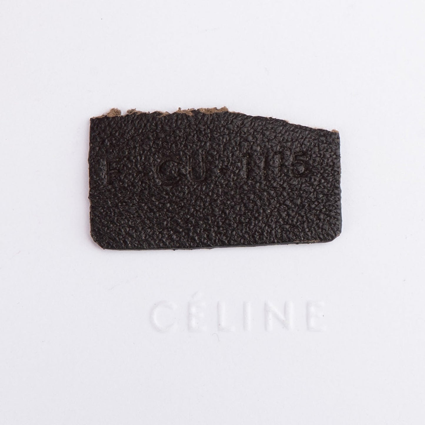 Céline Suede Leather Trapeze Handbag Tricolor