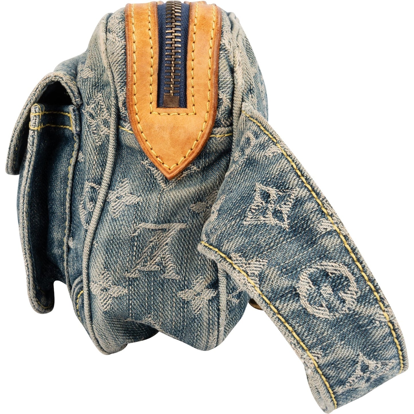 Louis Vuitton Monogram Denim Crossbody Bum Bag