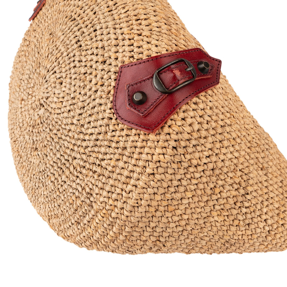 Balenciaga Raffia Panier Basket City Handbag