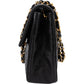 Chanel Quilted Lambskin 24K Gold Single Flap Crossbody Bag