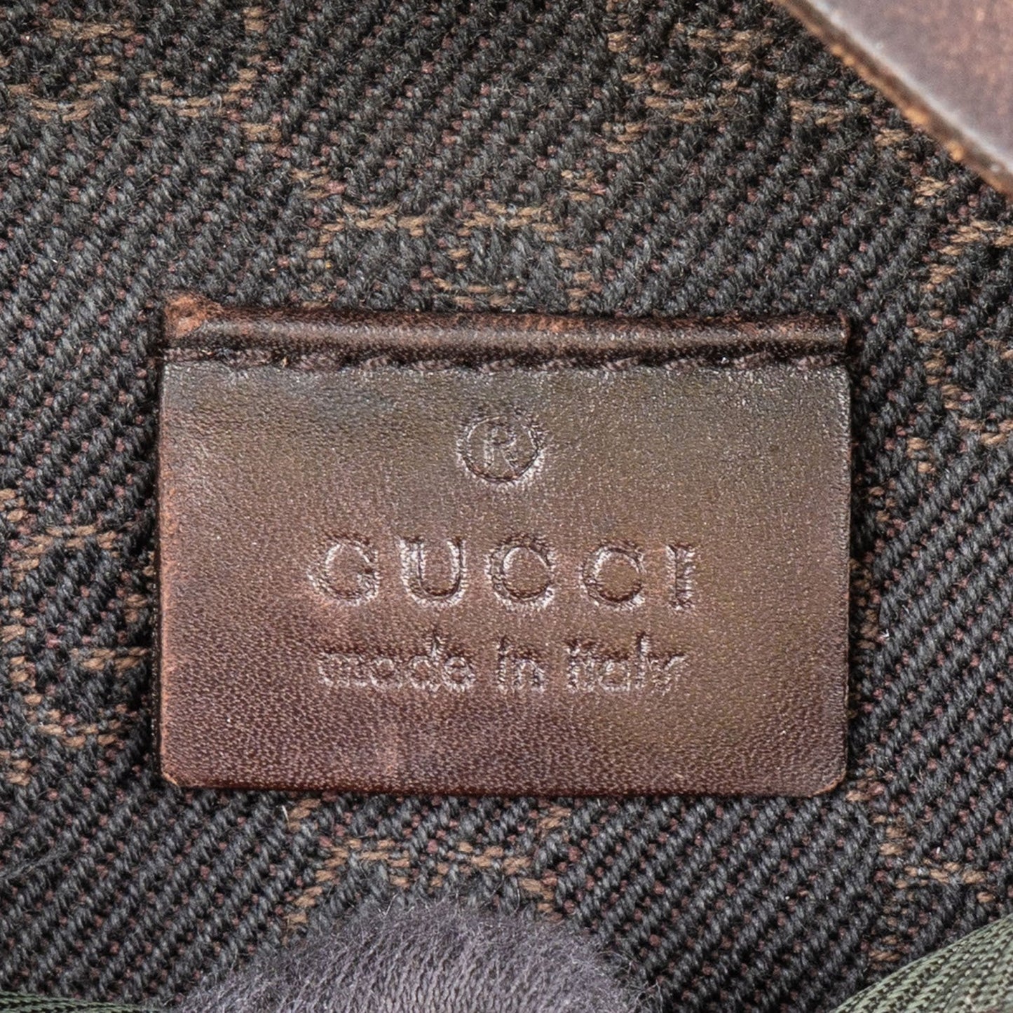 Gucci Monogram GG Belt Crossbody Bag