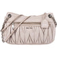 Miu Miu Grey Matelassé Nappa Leather Coffer Crossbody Bag