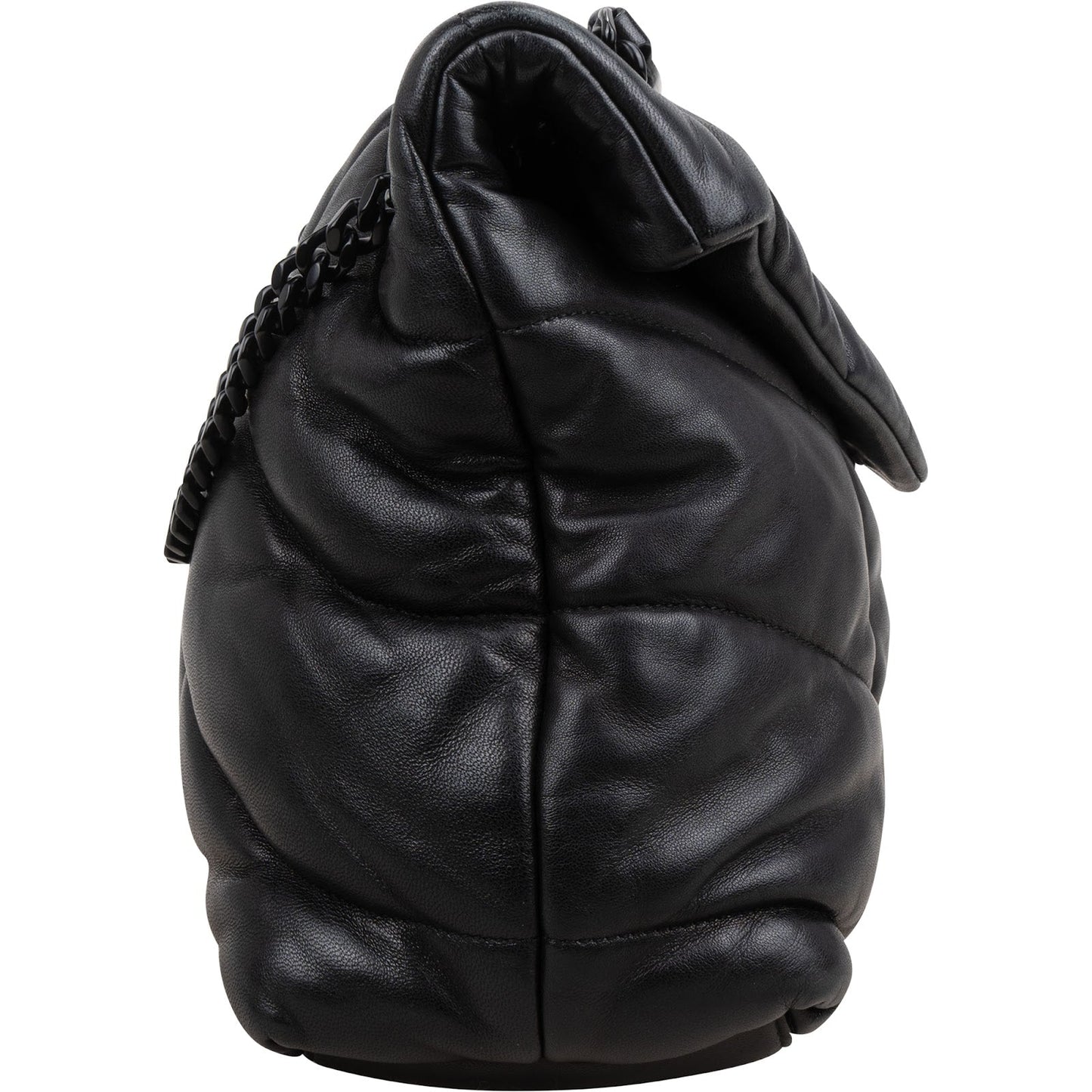 Saint Laurent Quilted Lambskin Loulou Puffer Crossbody Bag