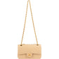 Chanel Quilted Lambskin 24K Gold Small Double Flap Shoulder Bag