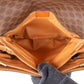 Celine Macadam Monogram Canvas Messenger Crossbody Bag
