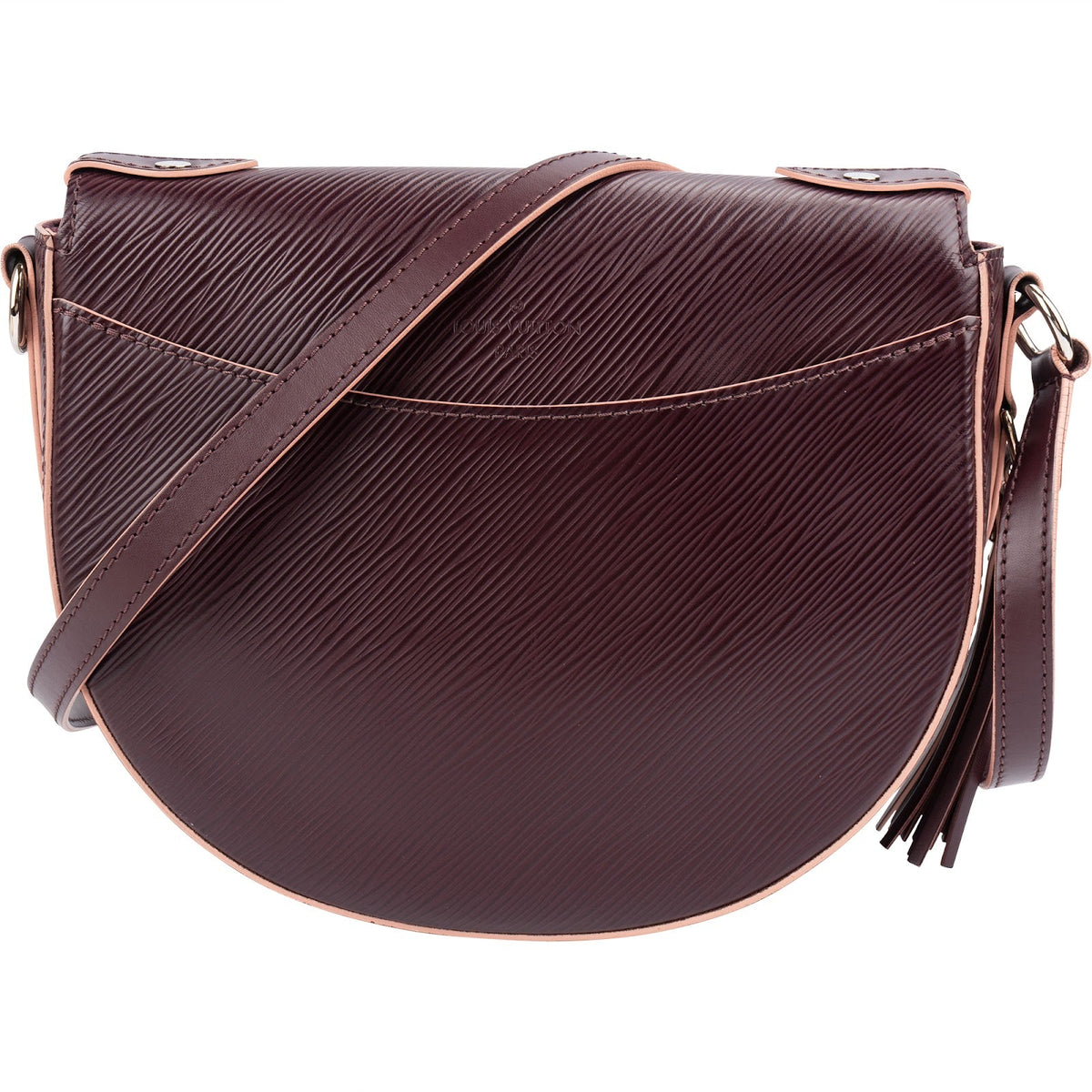 Louis Vuitton Prune/Rose Poudre Epi Leather Maroon NM Saint Cloud Crossbody Bag