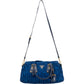 Prada Blue Tessuto Gaufre Satchel Handbag
