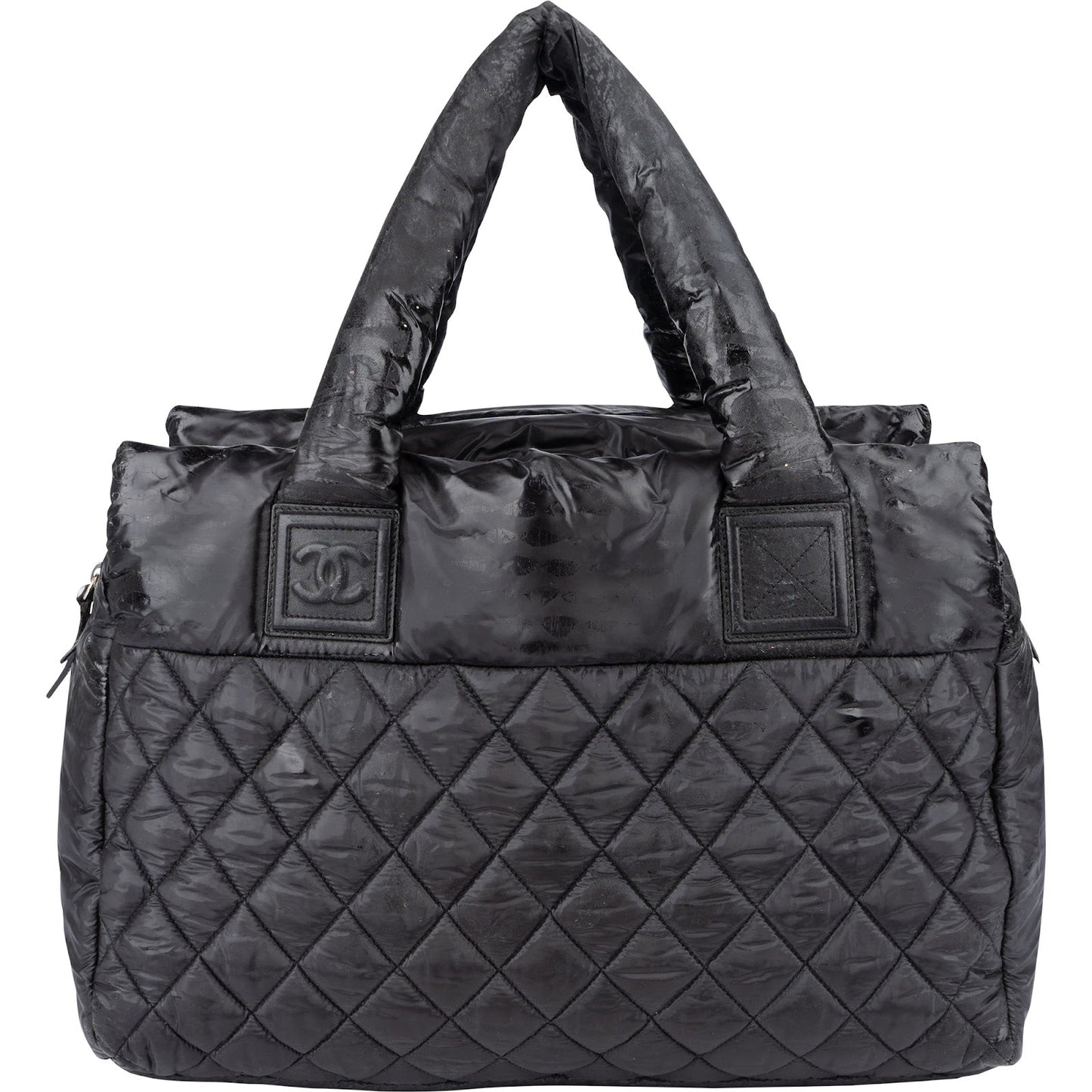 Chanel Quilted Nylon Coco Cocoon Tote Handbag