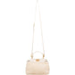 Fendi Shearling Mini Peekaboo Handbag