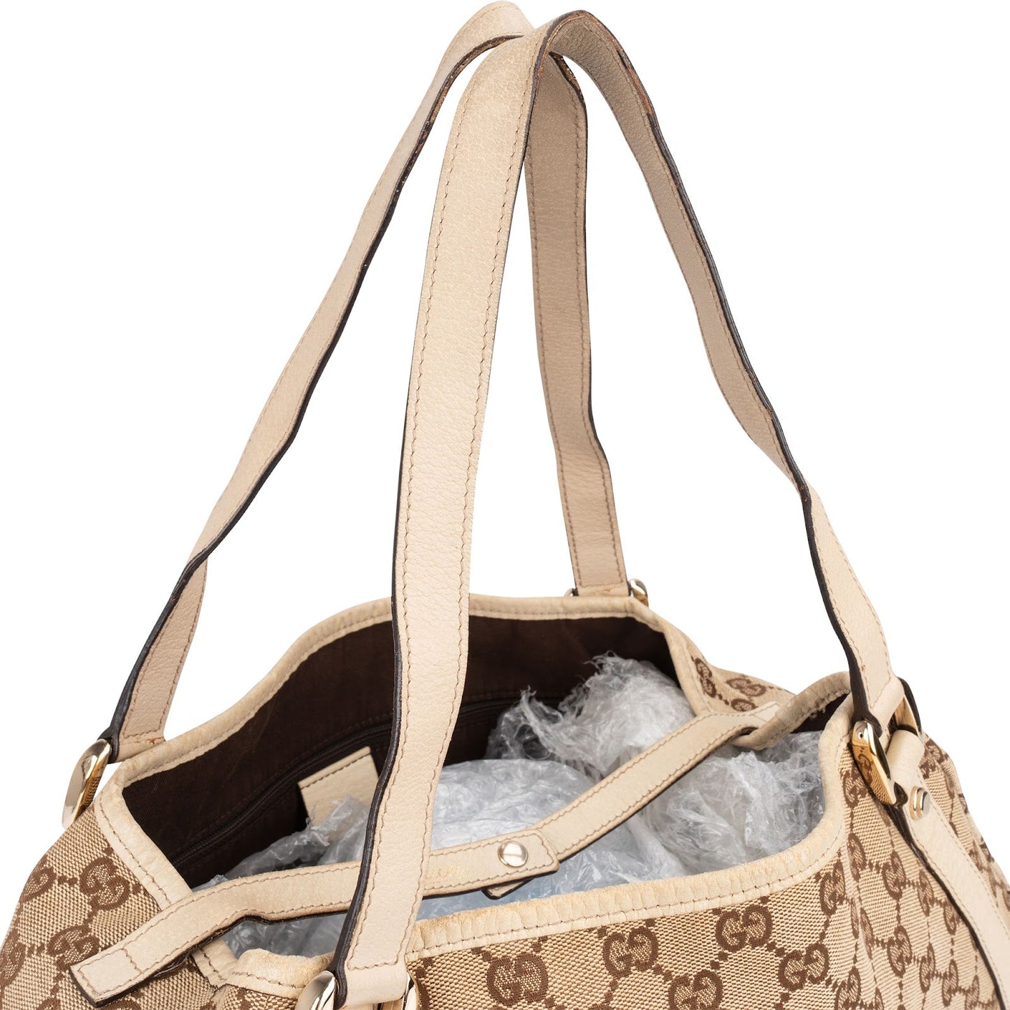 Gucci Monogram GG Abbey Hobo Shoulder Bag