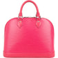 Louis Vuitton Hot Pink Epi Leather Alma PM Handbag