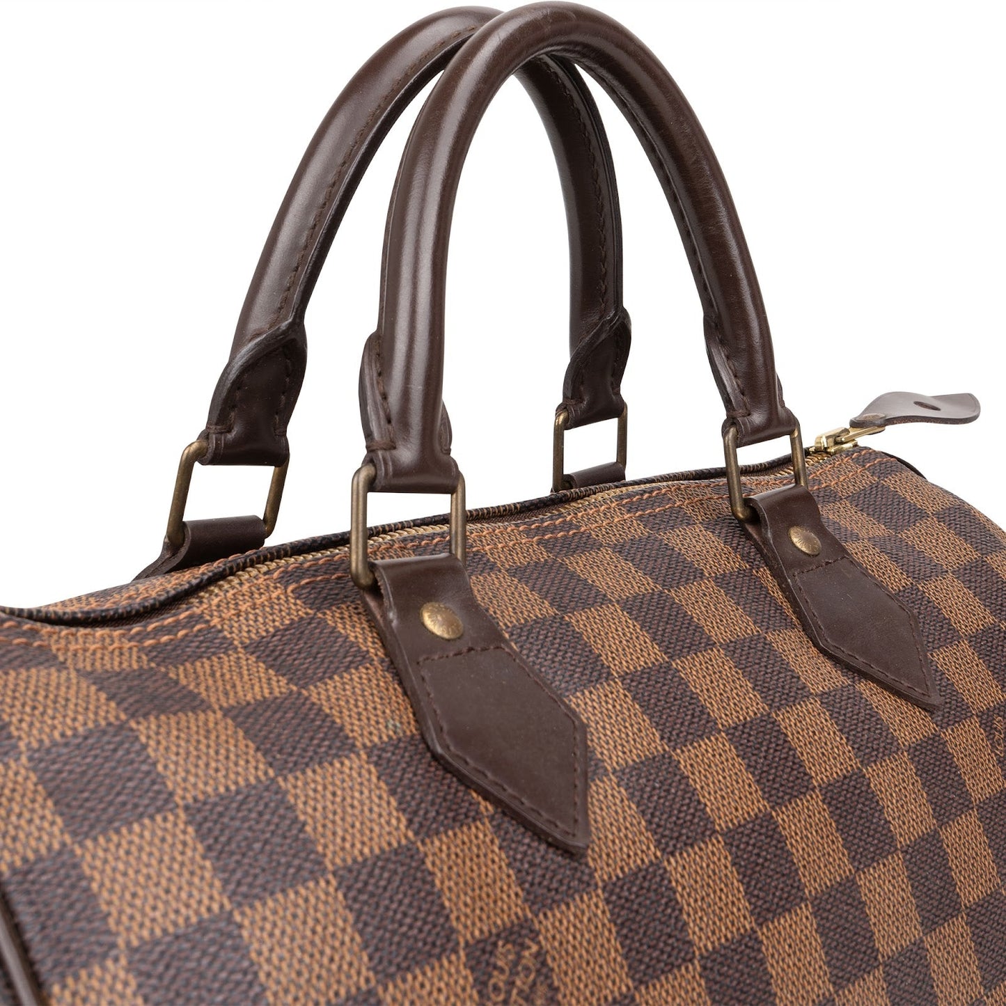 Louis Vuitton Monogram Damier Ebene Speedy 30 Handbag
