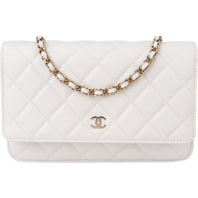 Chanel Caviar Wallet On Chain Umhängetasche