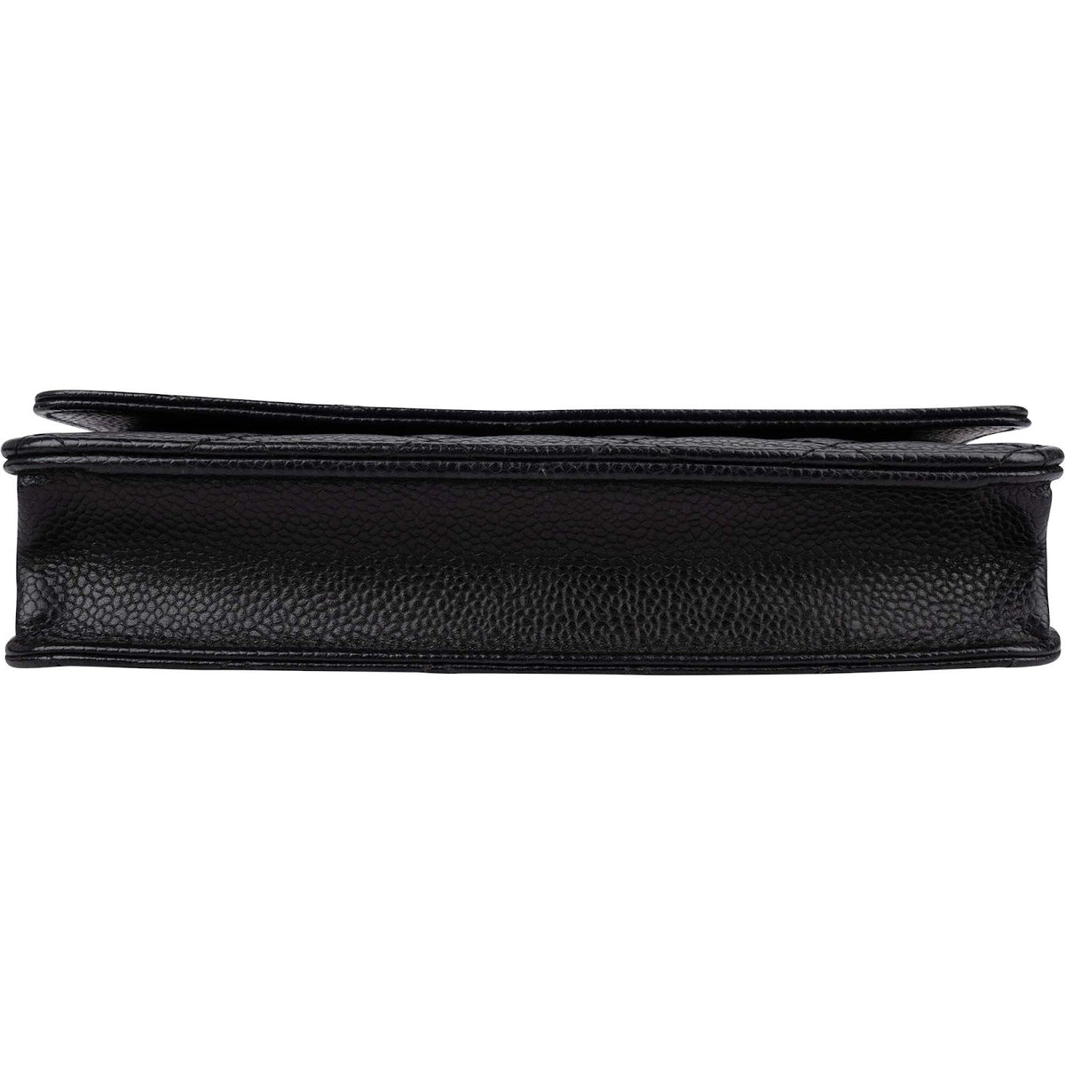 Chanel Quilted Caviar Leather CC Wallet On Chain Crossbody Bag
