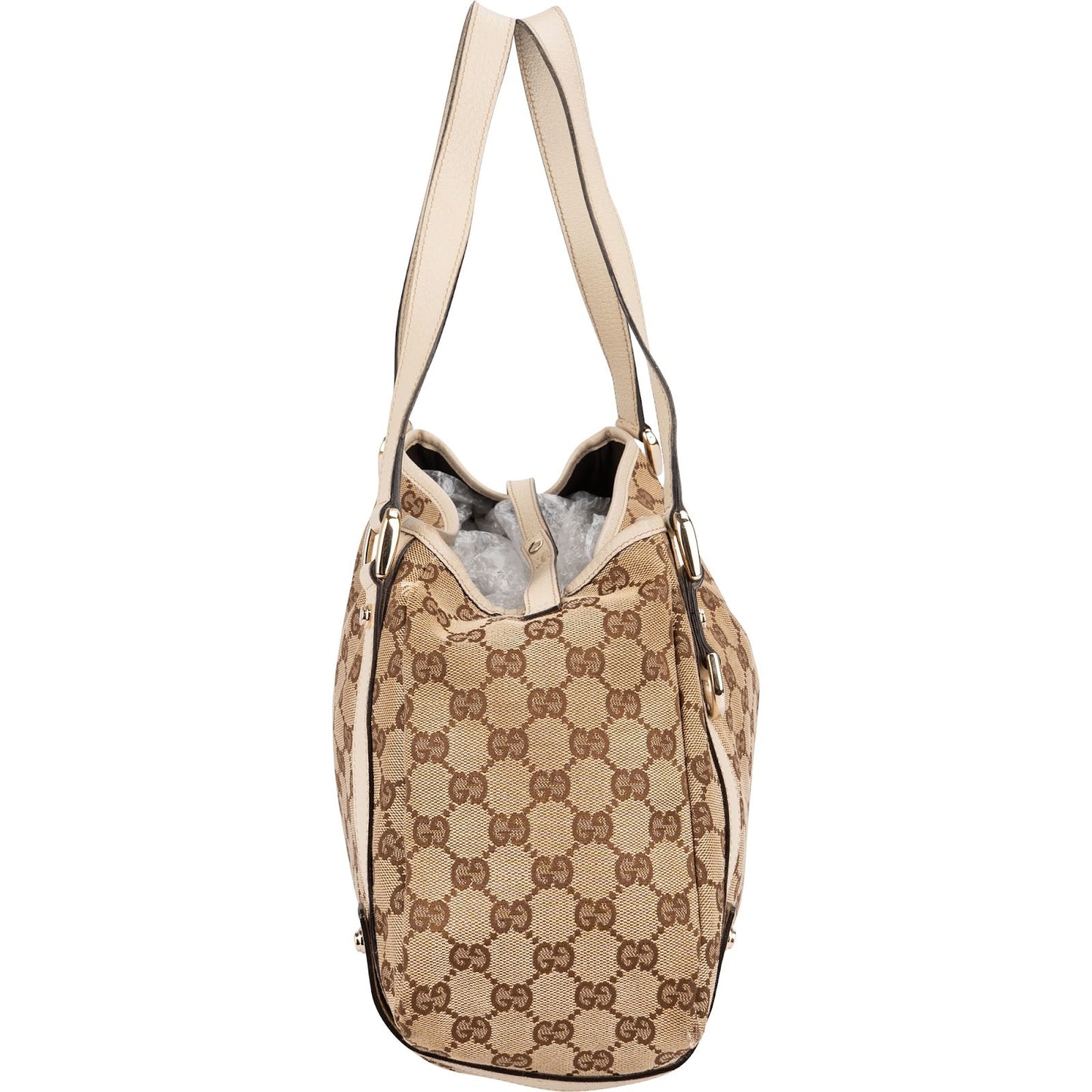Gucci Monogram GG Canvas Abbey D-Ring Hobo Shoulder Bag